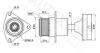 AUTEX 654504 Alternator Freewheel Clutch